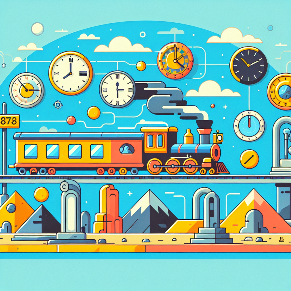 The Time Travel Express Paint By Numbers