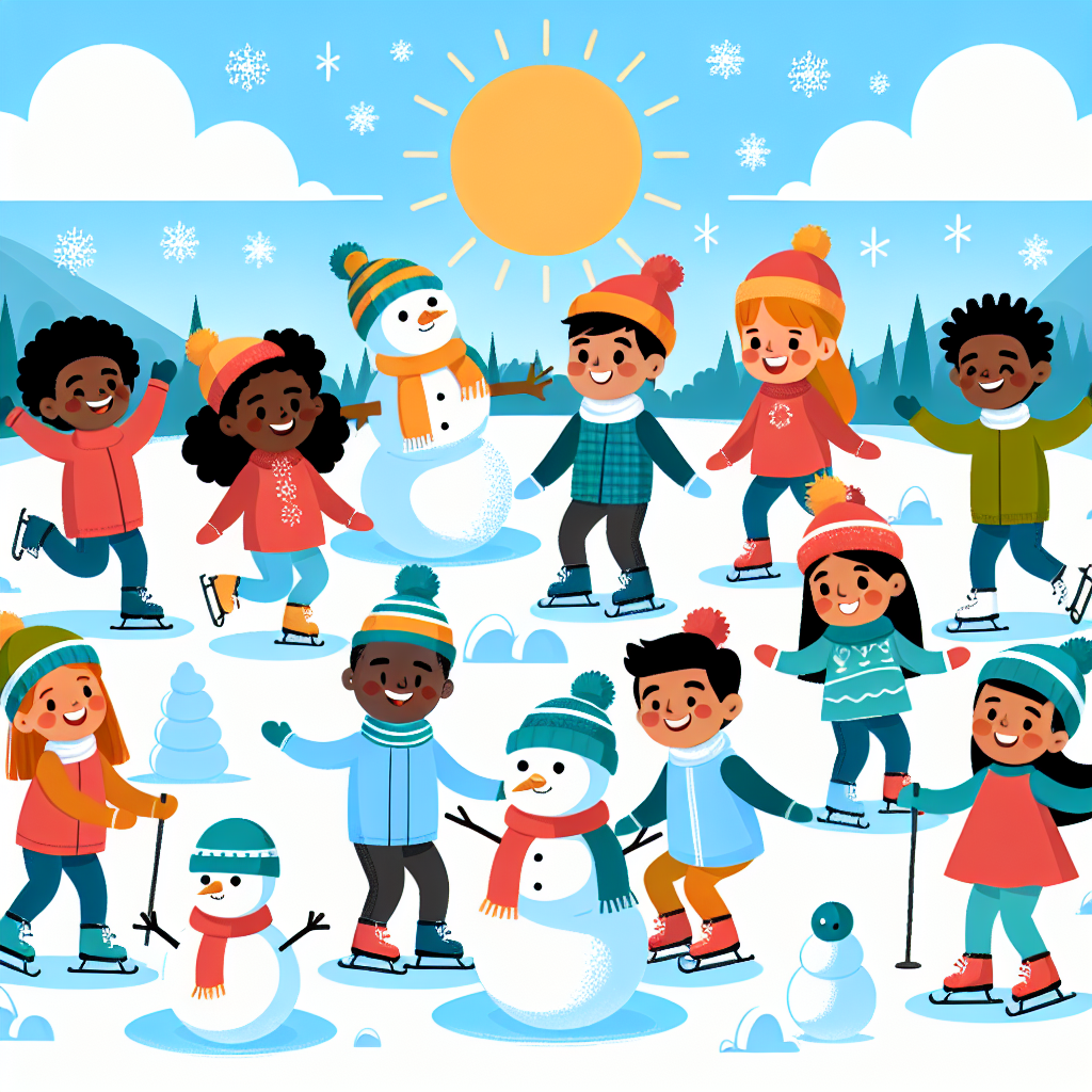 Winter Adventures Numbered Painting Kits