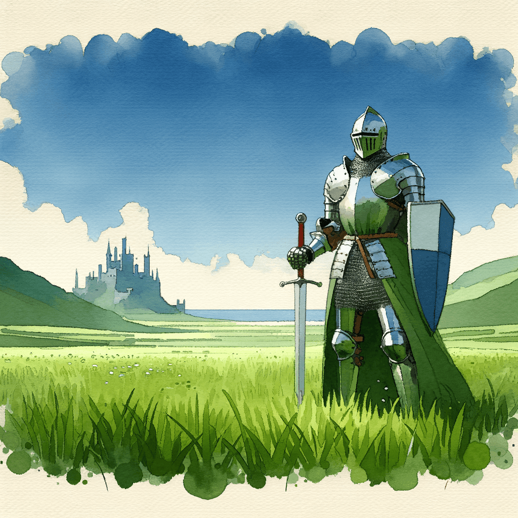 Noble Knight - DIY Painting By Numbers Kit