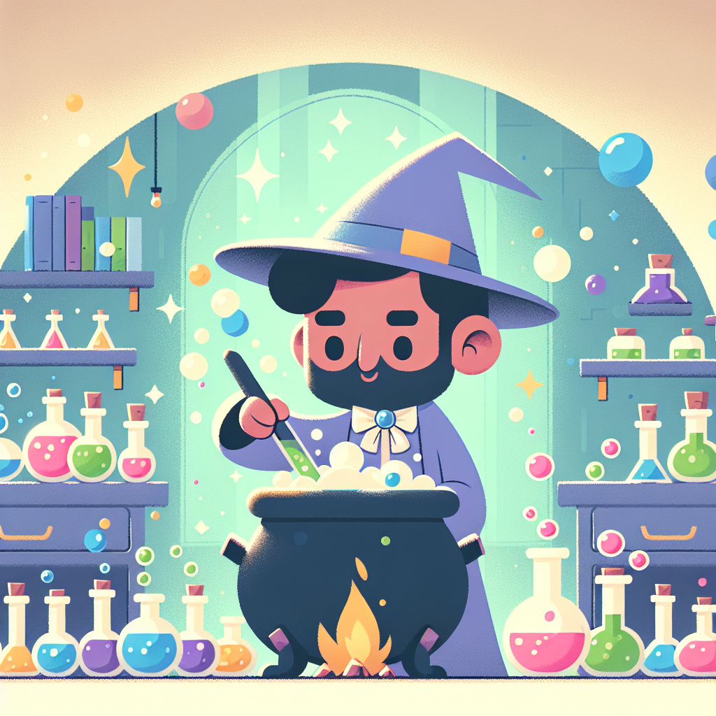 Magic Potion Mix-Up Numbered Painting Kits