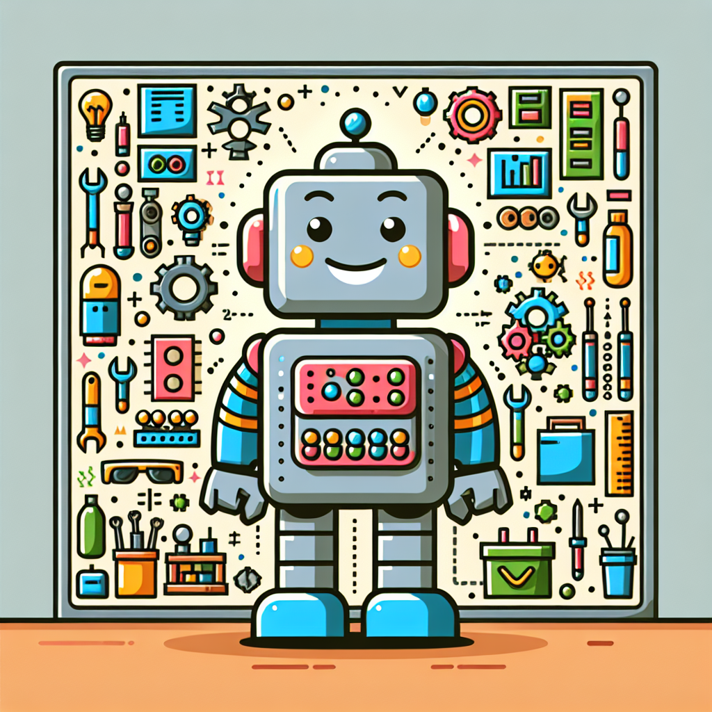 Friendly Robot's Invention Numbered Painting Kits