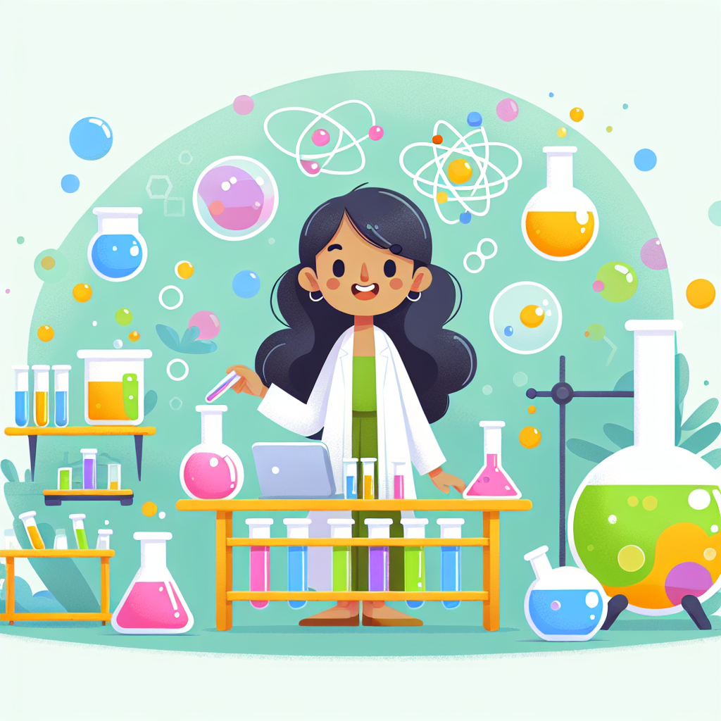 Silly Scientist's Lab Number Painting