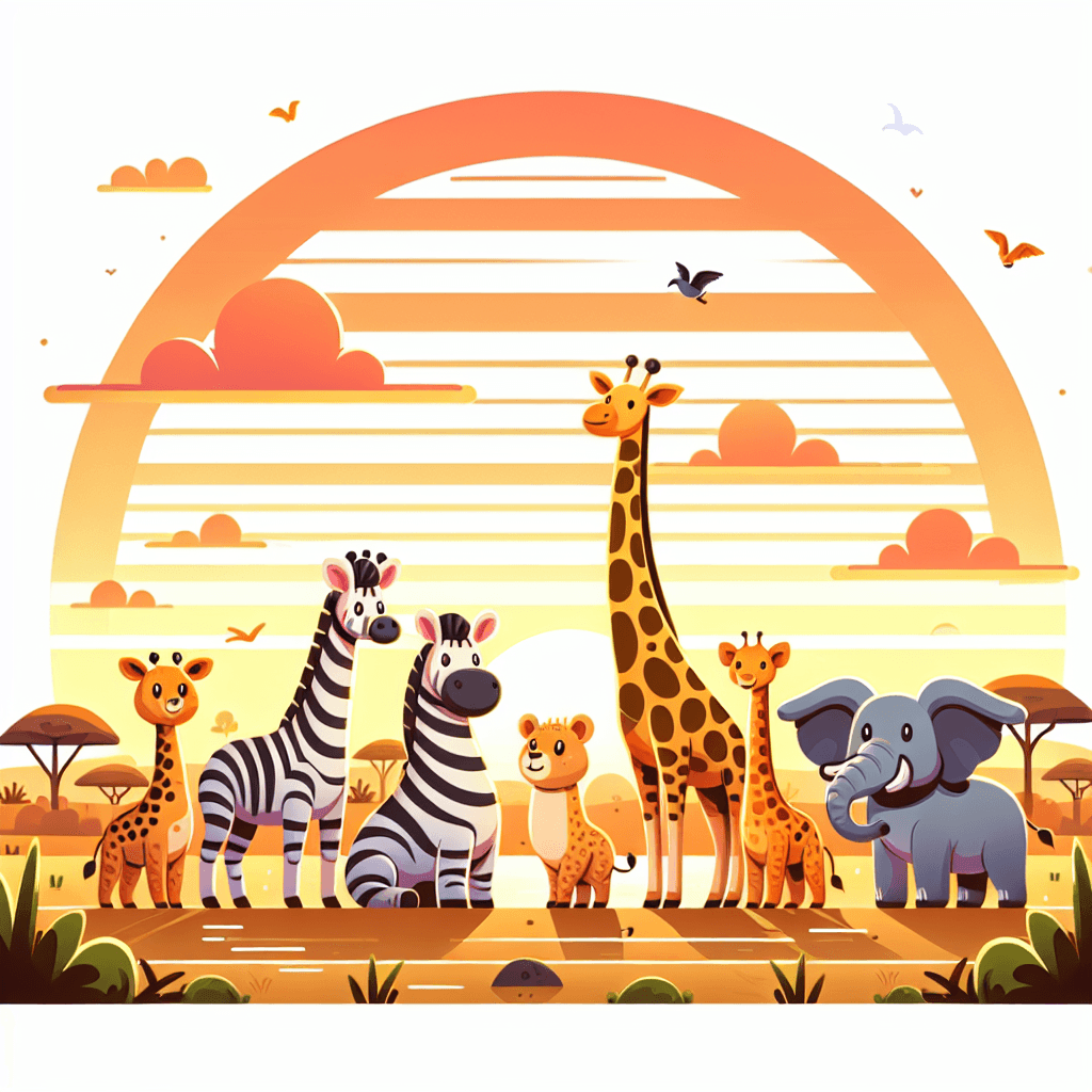 Savanna Soiree Painting Number Kit
