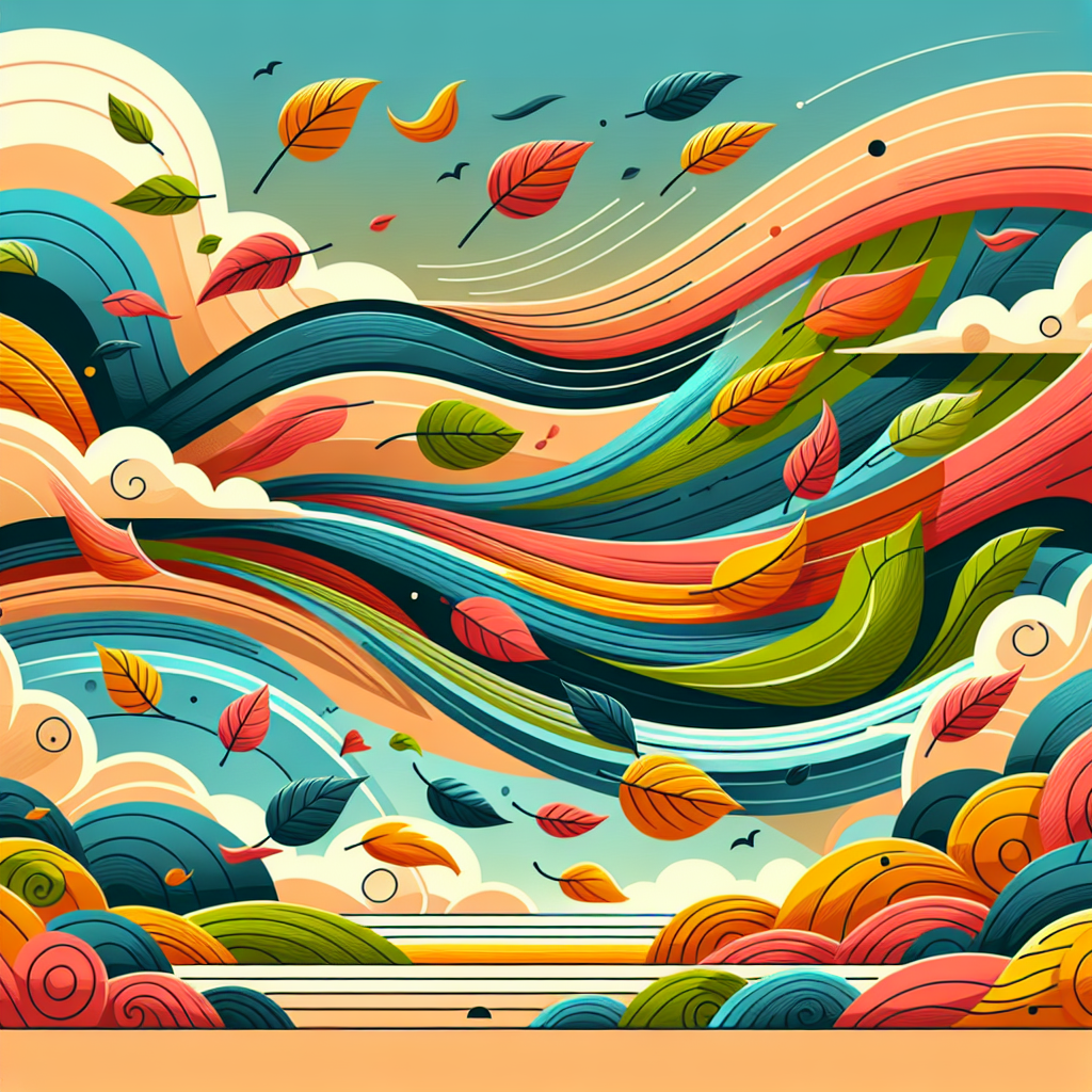 Whirling Winds Numbered Painting Kits