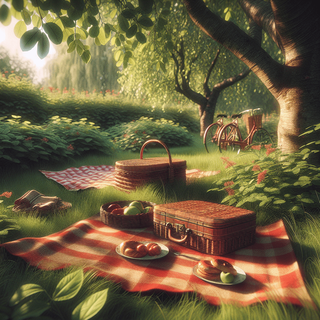 Retro Summer Picnic Painting Number Kit