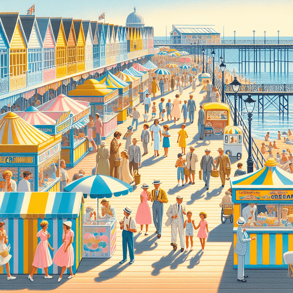 Nostalgic Boardwalk Days Paint By Number