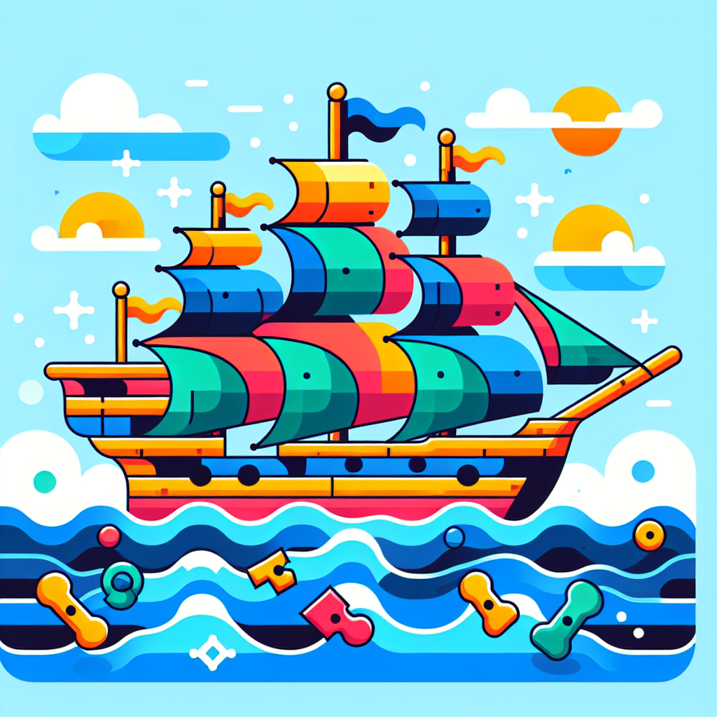 Maritime Mystery Cruise Painting Number Kit