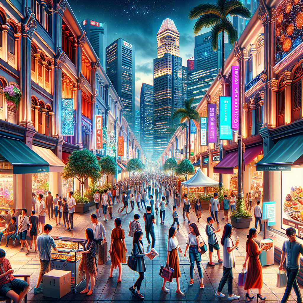 The Great Singapore Sale - Singapore Number Painting