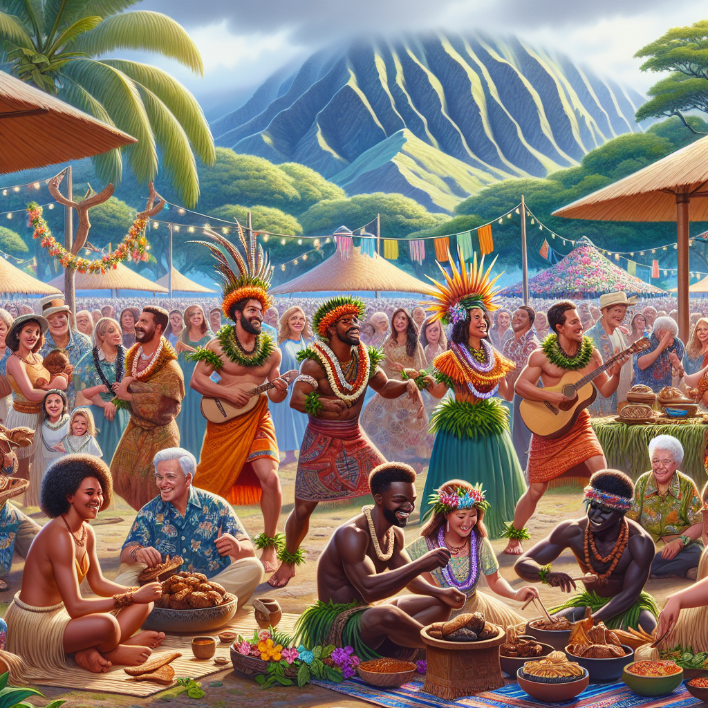 Pahoa's Lava Festival Painting By Numbers Kit