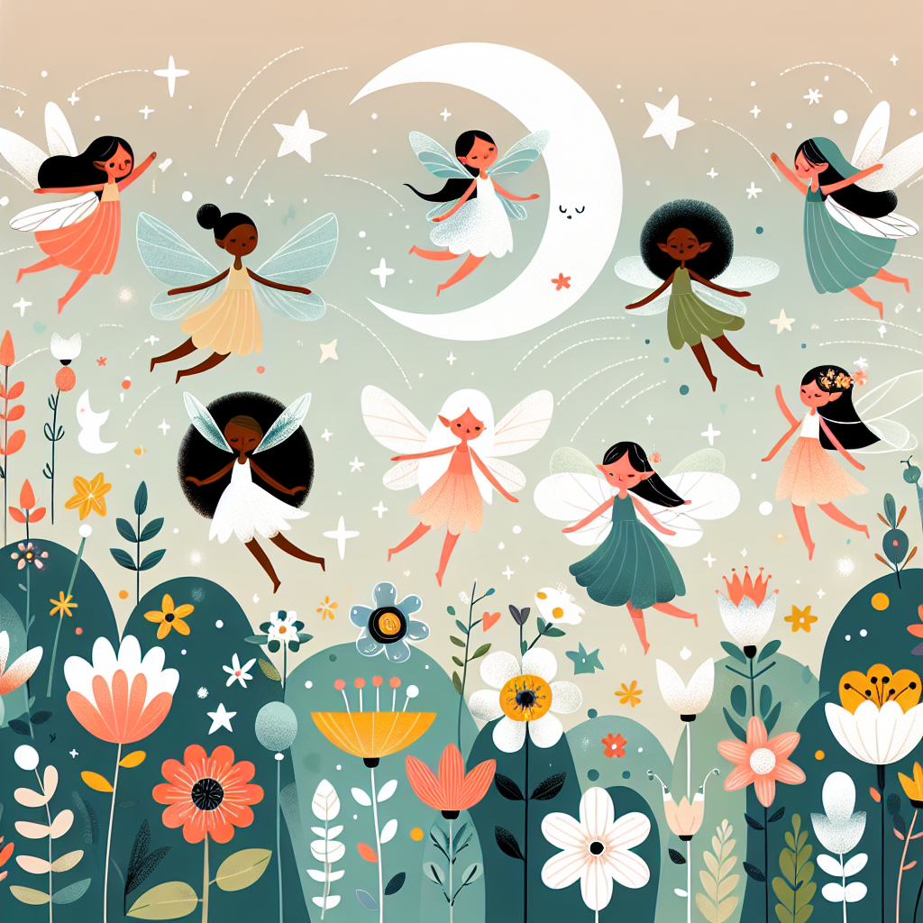 Fantastical Fairy Flight Paint By Numbers