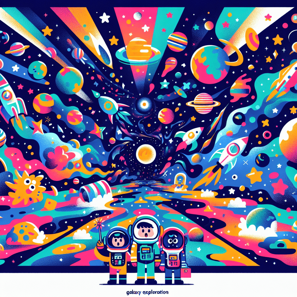 Galaxy Explorers Paint By Number