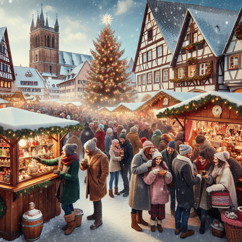 Nuremberg Christkindlesmarkt Paint By Number