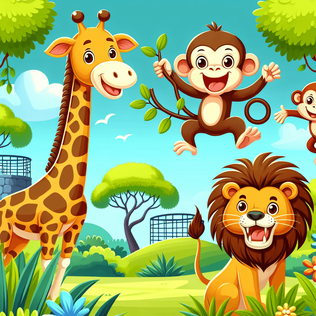 Friendly Zoo Adventures Numbered Painting Kits