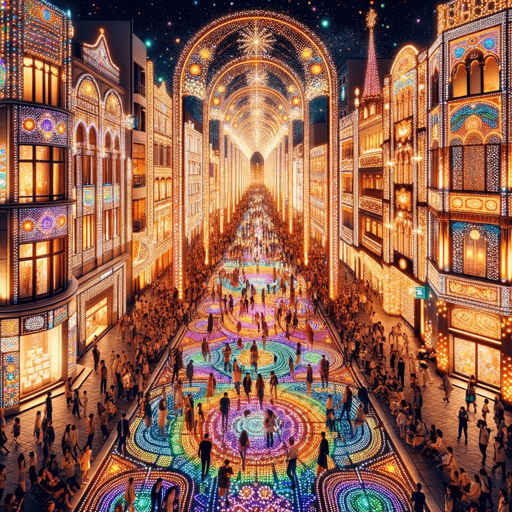 The Festival Of Lights Paint By Numbers Kits