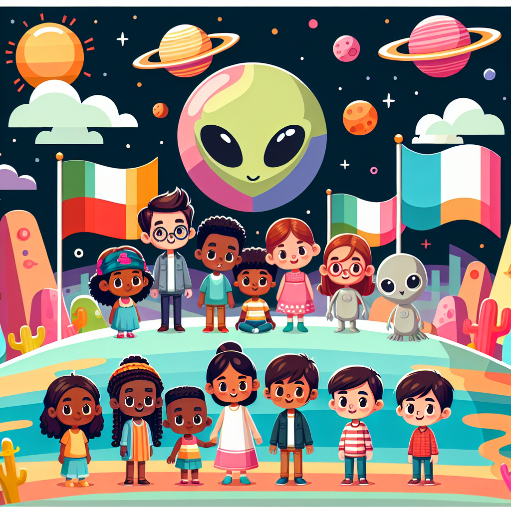 Alien Encounter Experience Paint By Color