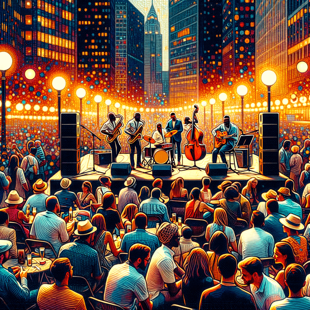 Montréal International Jazz Festival - Montreal, Canada DIY Paint By Numbers