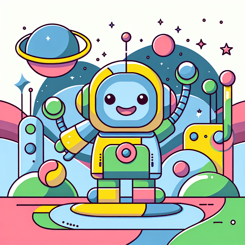 Daring Adventure Robot Paint By Numbers Kits