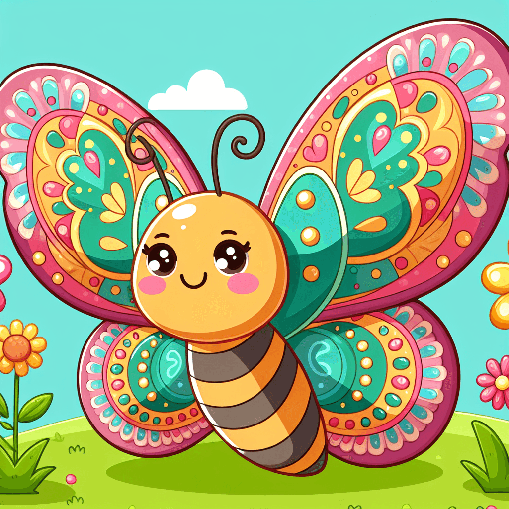 Whimsical Butterfly Paint By Color