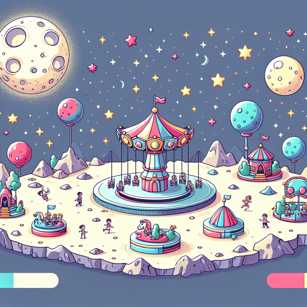 Lunar Lunar Park Number Painting