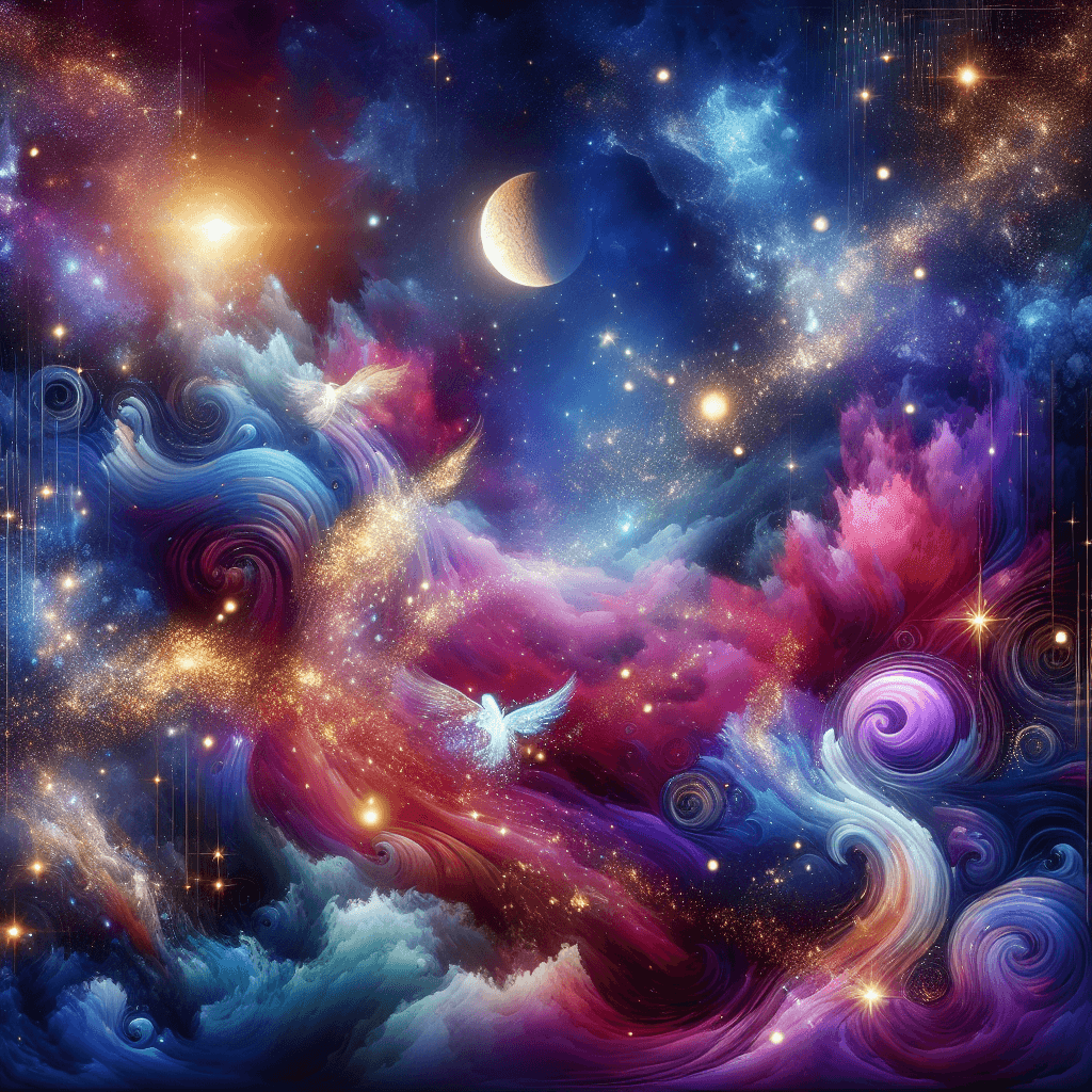 Dreamy Celestial Patterns DIY Paint By Numbers