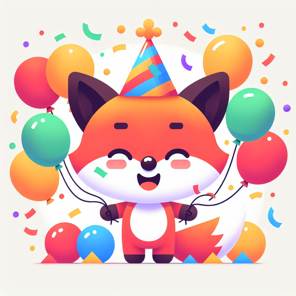 Festive Fox Paint By Numbers Art