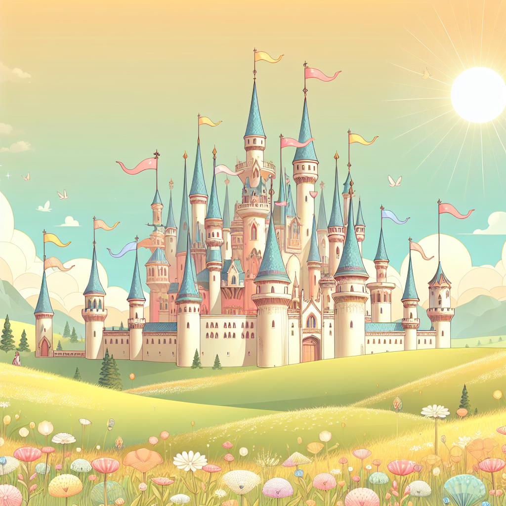 Charming Castle Discovery Paint By Color