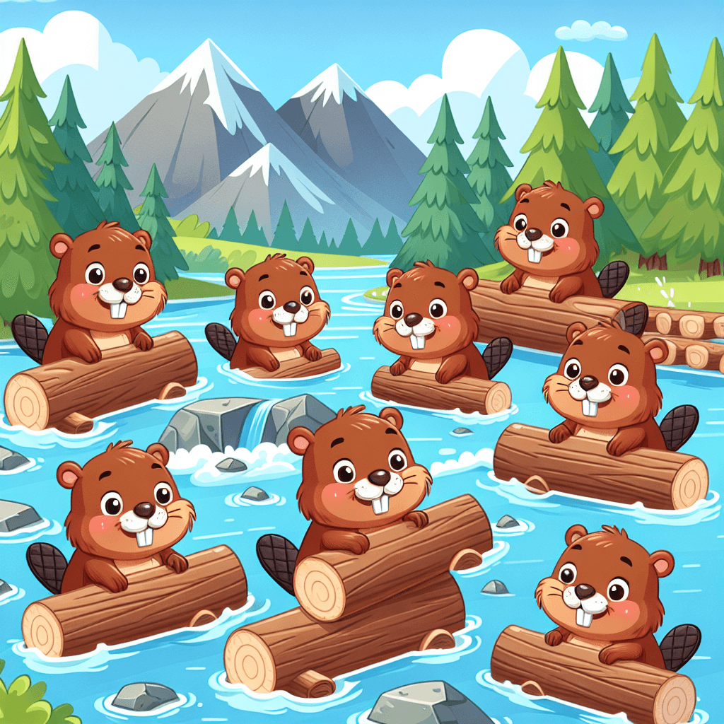 Busy Beavers' Construction Zone Painting By Numbers Kit