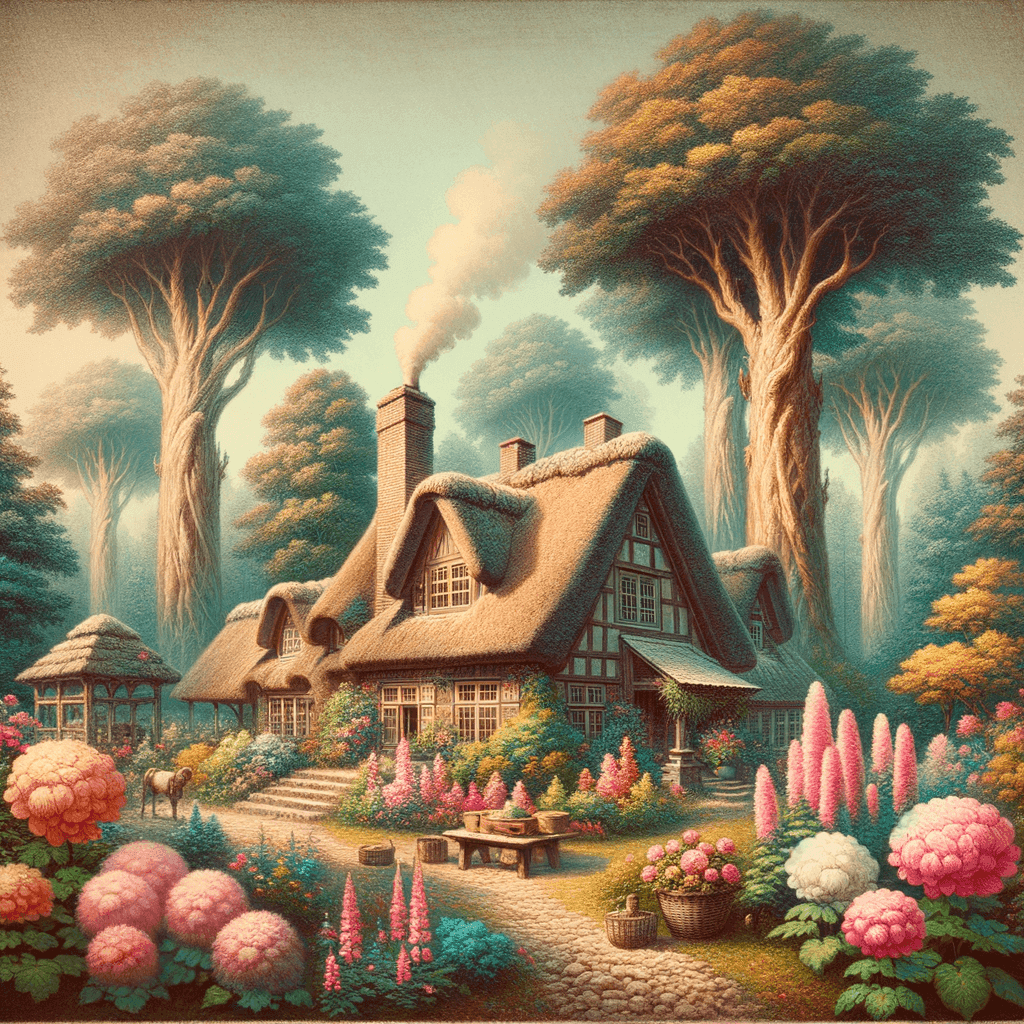 Charming Cozy Cottage Painting By Numbers Kit