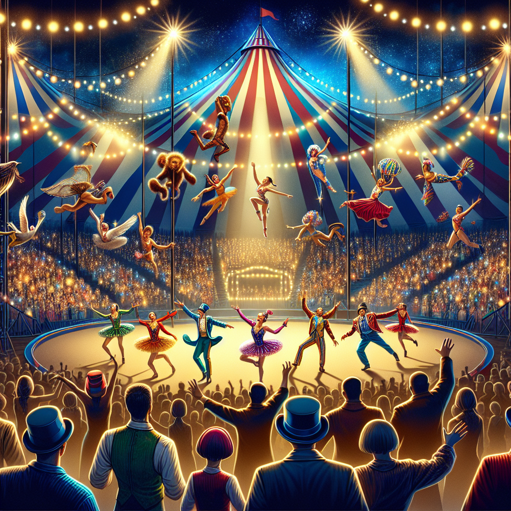The International Circus Festival Of Monte-Carlo Numbered Painting Kits