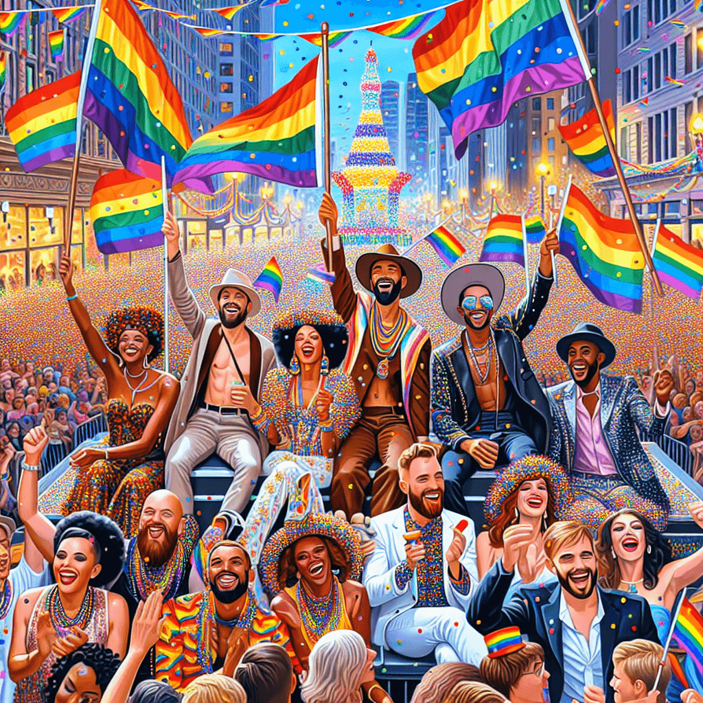 Pride Parade - San Francisco, USA DIY Paint By Numbers