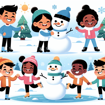 Festive Holiday Scene DIY Paint By Numbers