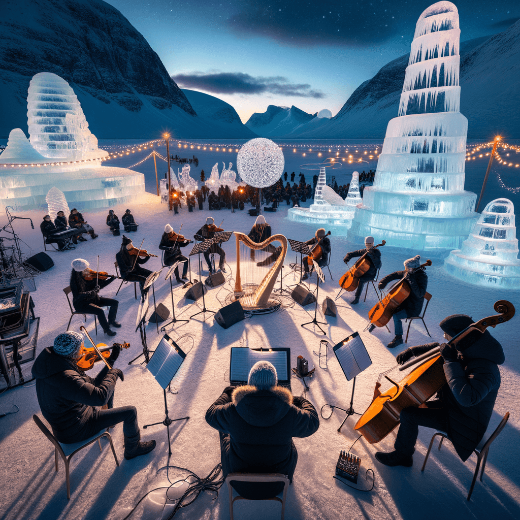 Ice Music Festival - Finse Number Painting