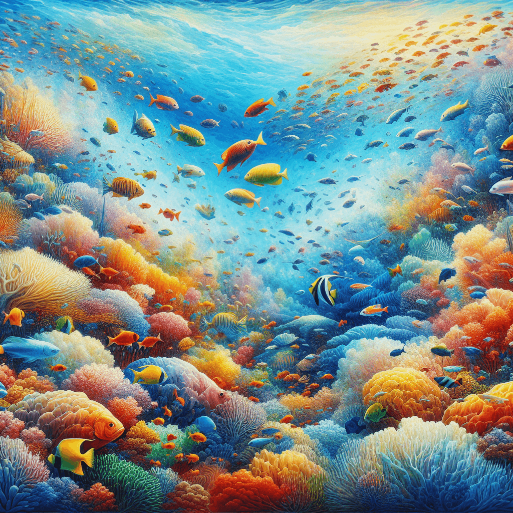 Tropical Ocean Bliss Paint By Numbers Kits