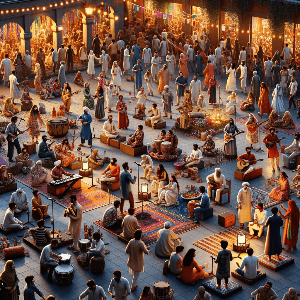 La Fête De La Musique - France Paint By Numbers