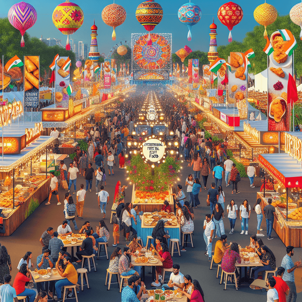 International Festival Of Street Food - India DIY Paint By Numbers