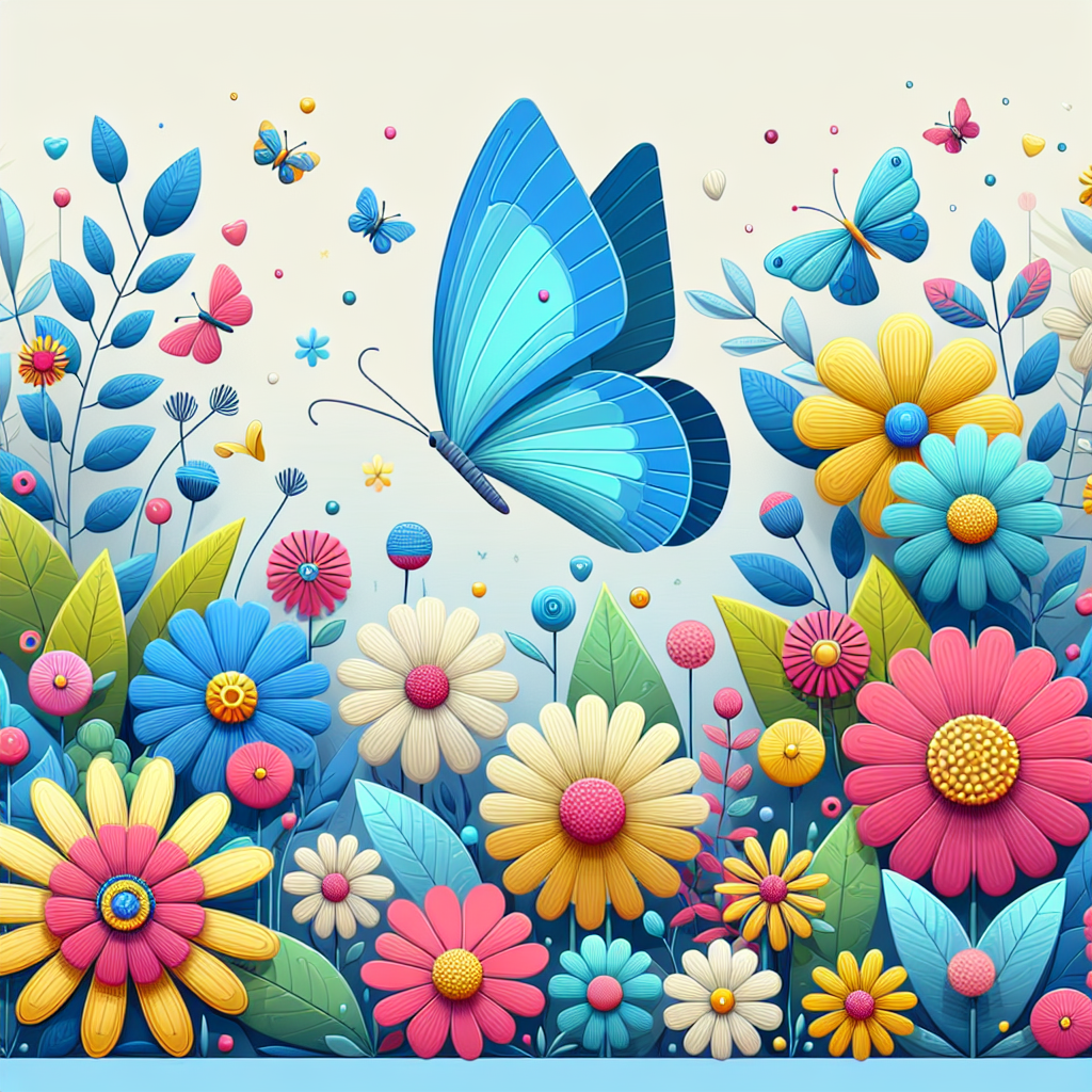 Butterfly Breeze Ballet Paint By Color