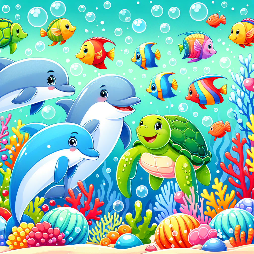 Magical Ocean Wonders Paint By Color