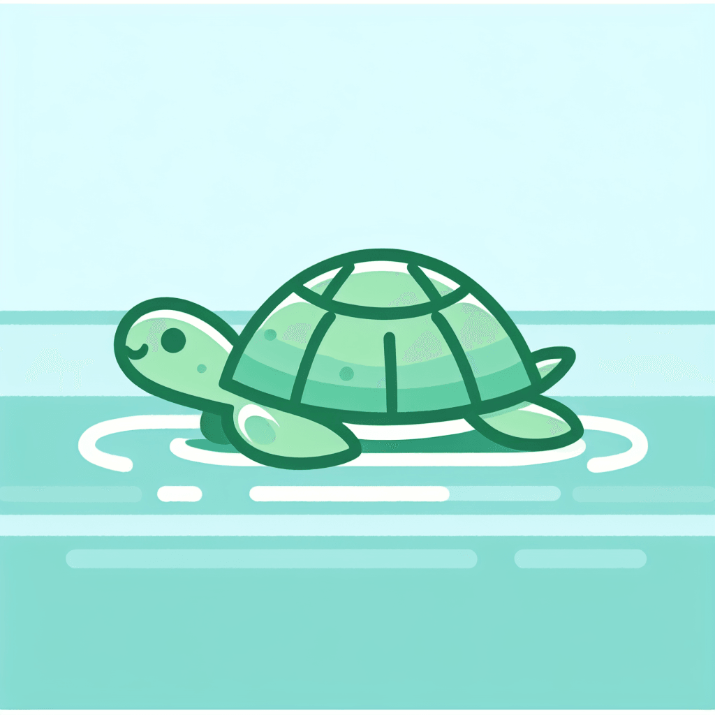 Wise Turtle Tale Number Painting