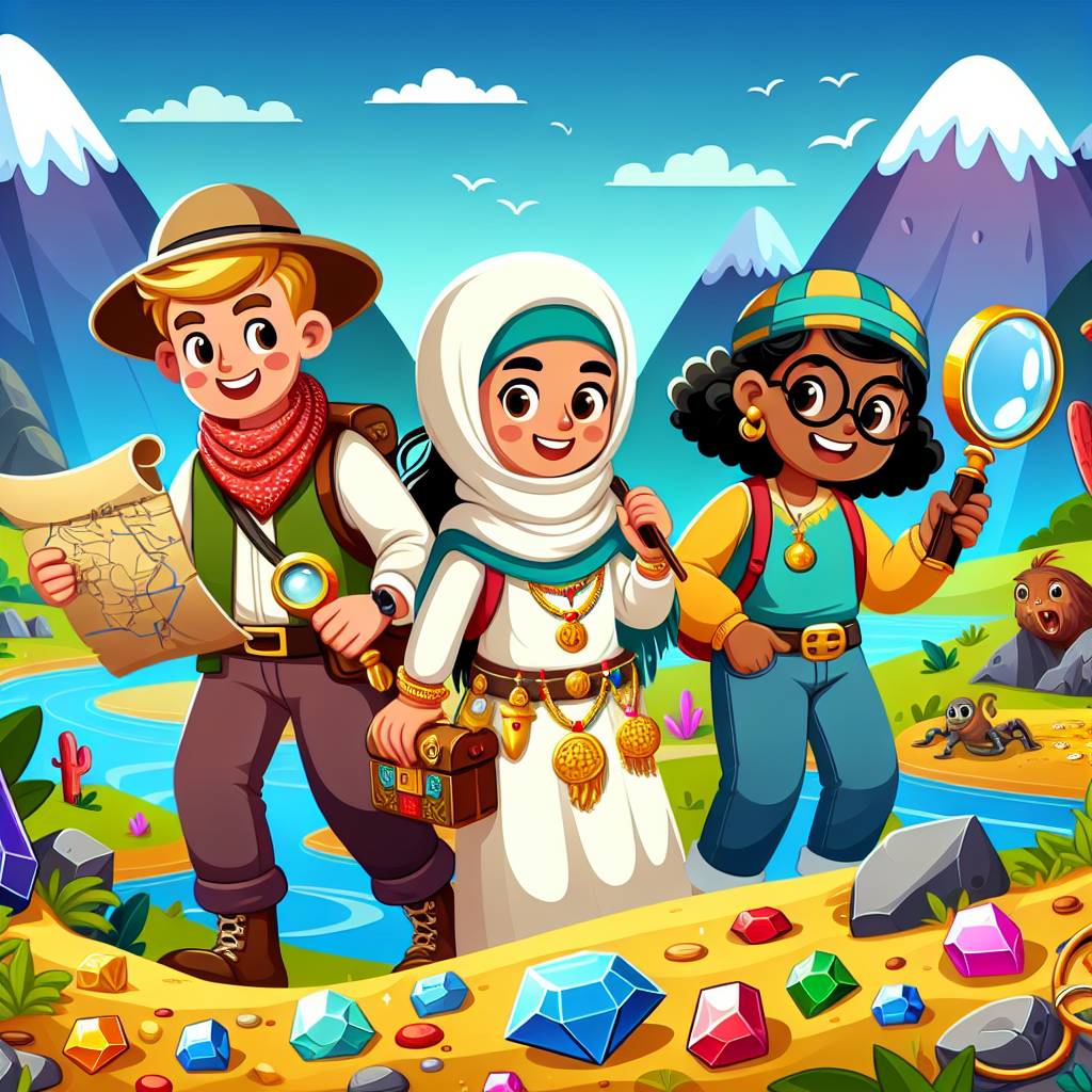 The Great Treasure Adventure Painting Number Kit