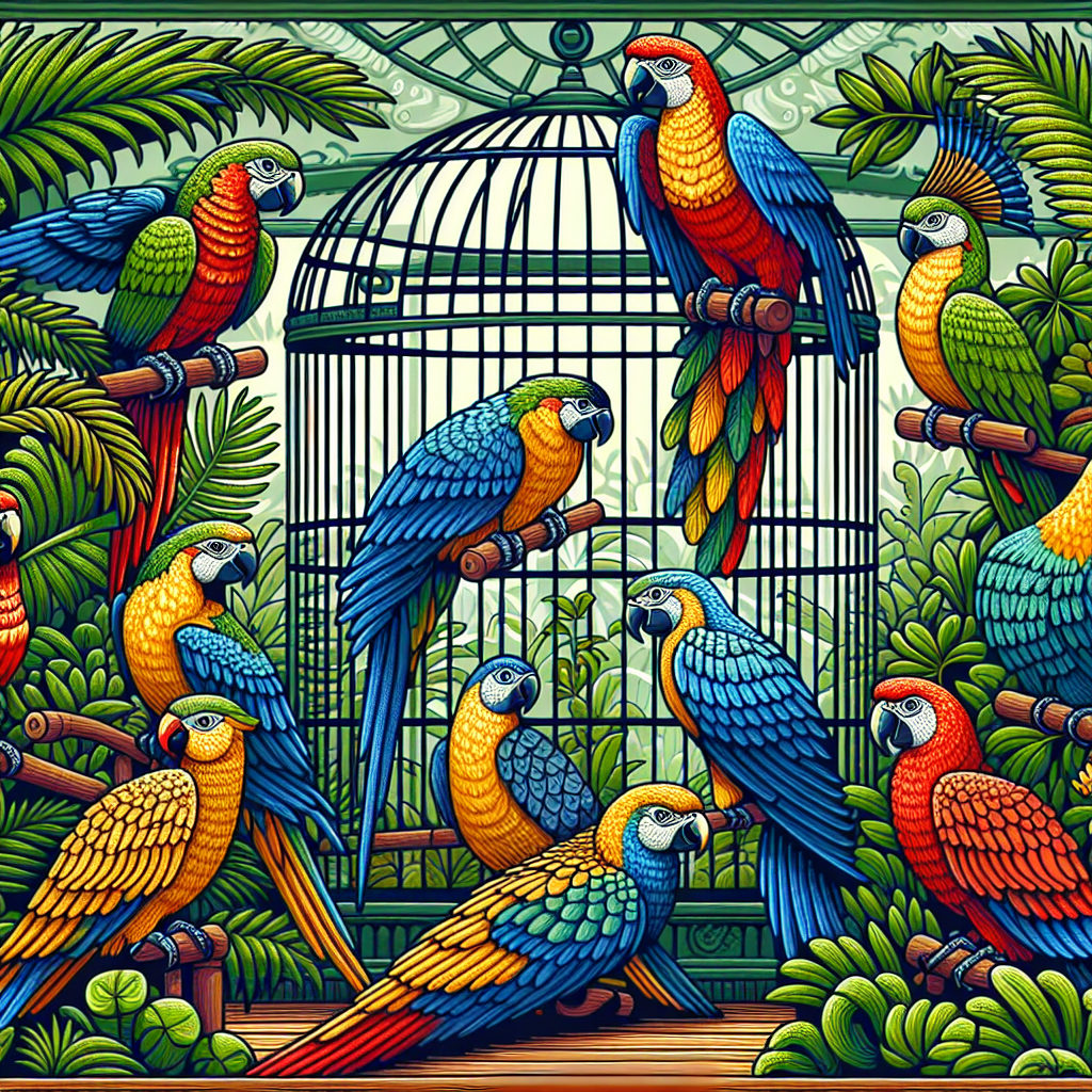 Artful Aviary Painting Number Kit