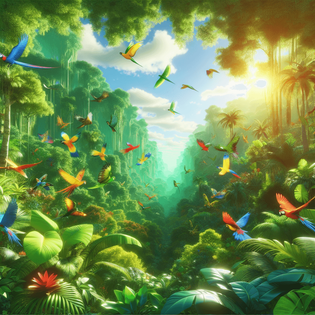 Jungle Rhapsody Paint By Color