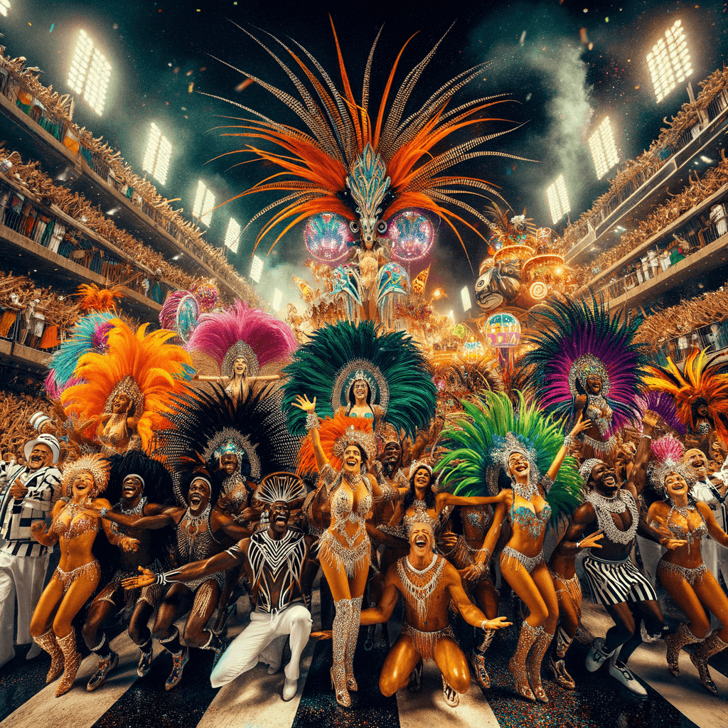 World Carnival - Brazil Paint By Numbers Kits