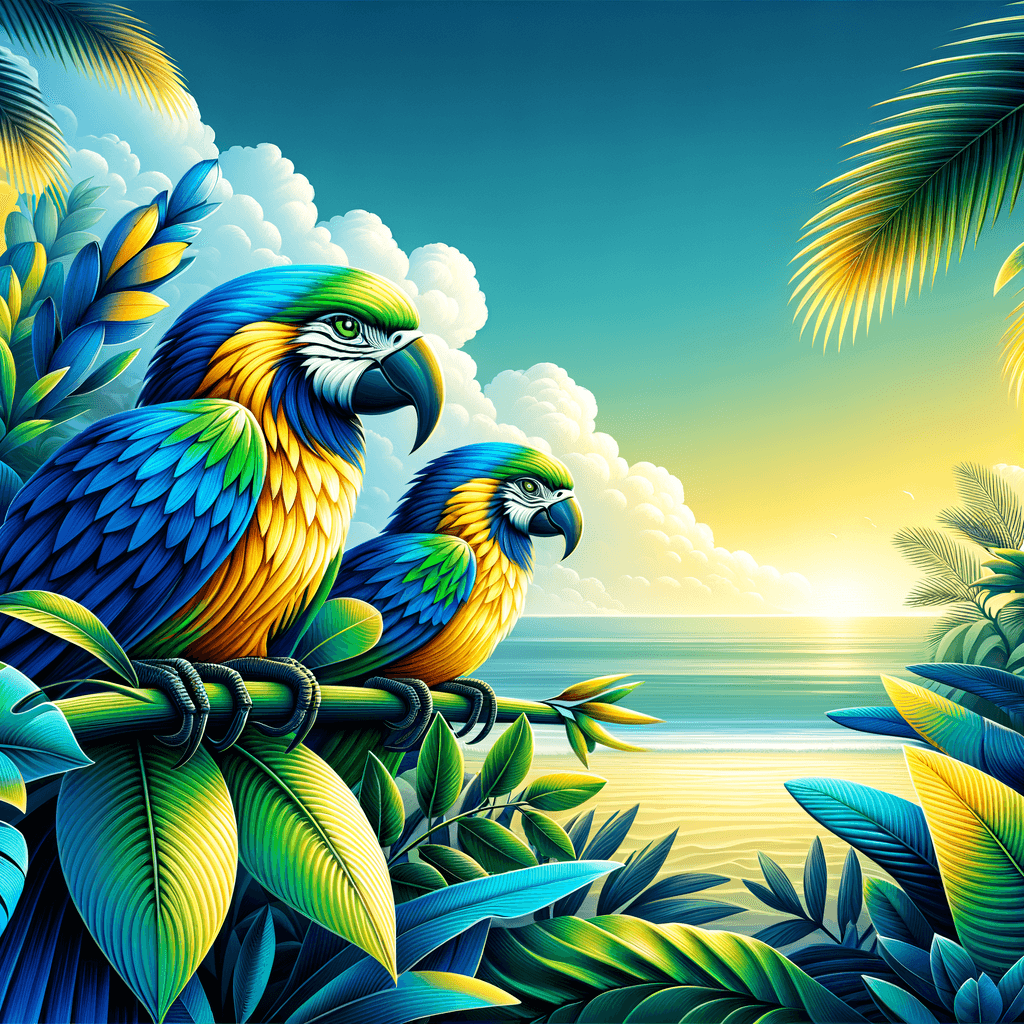 Tropical Haven Painting Number Kit