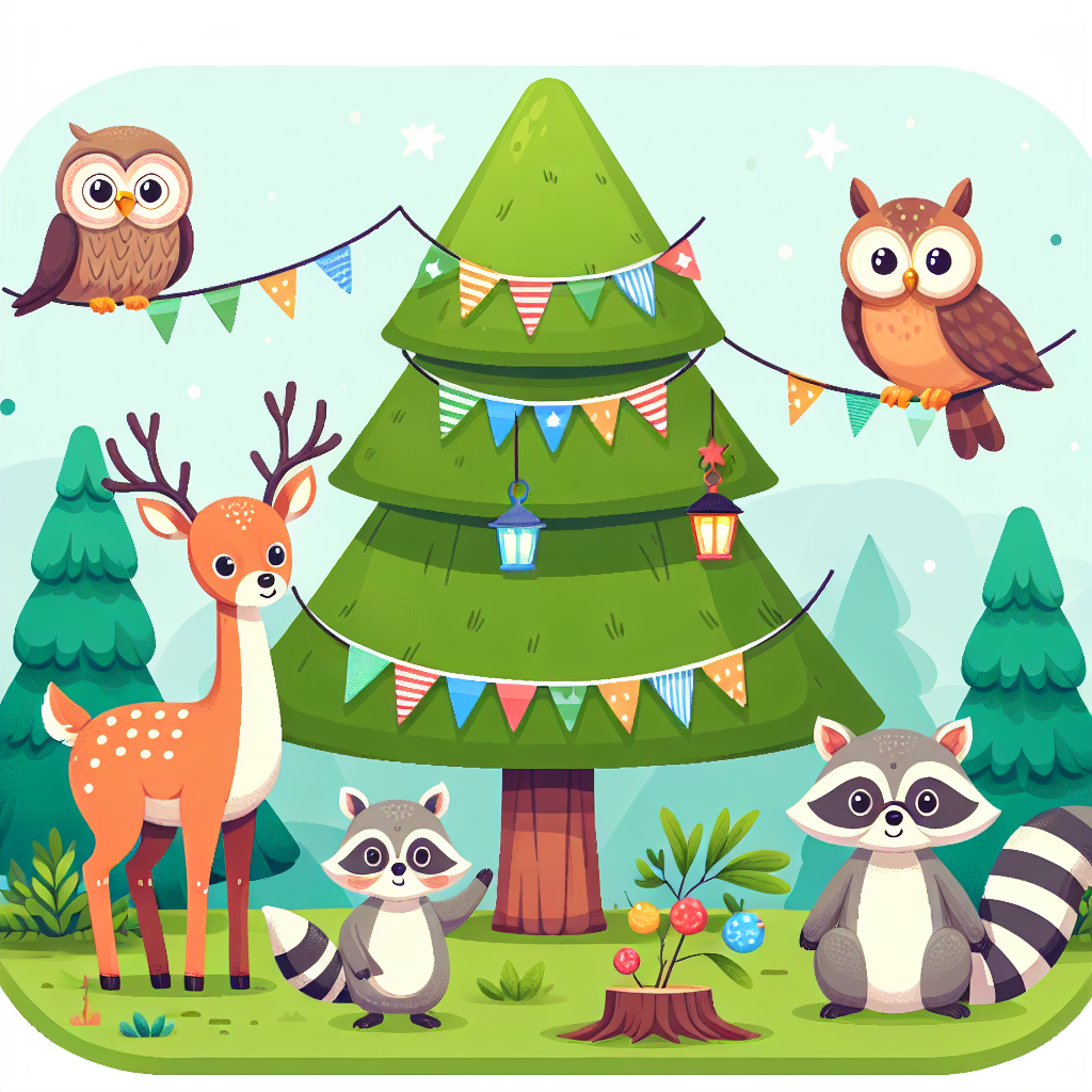 Magic Woodland Festival Number Painting