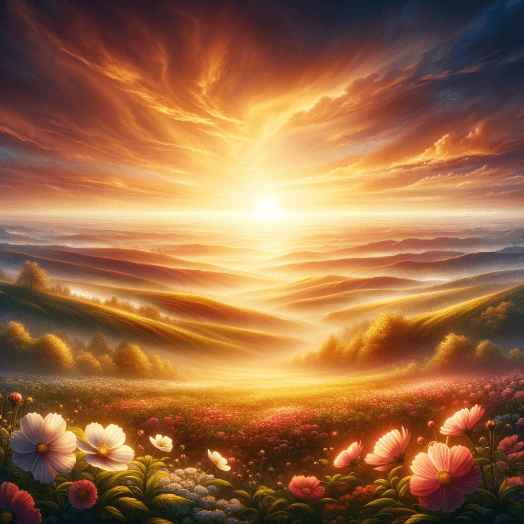 Glorious Sunrise Numbered Painting Kits