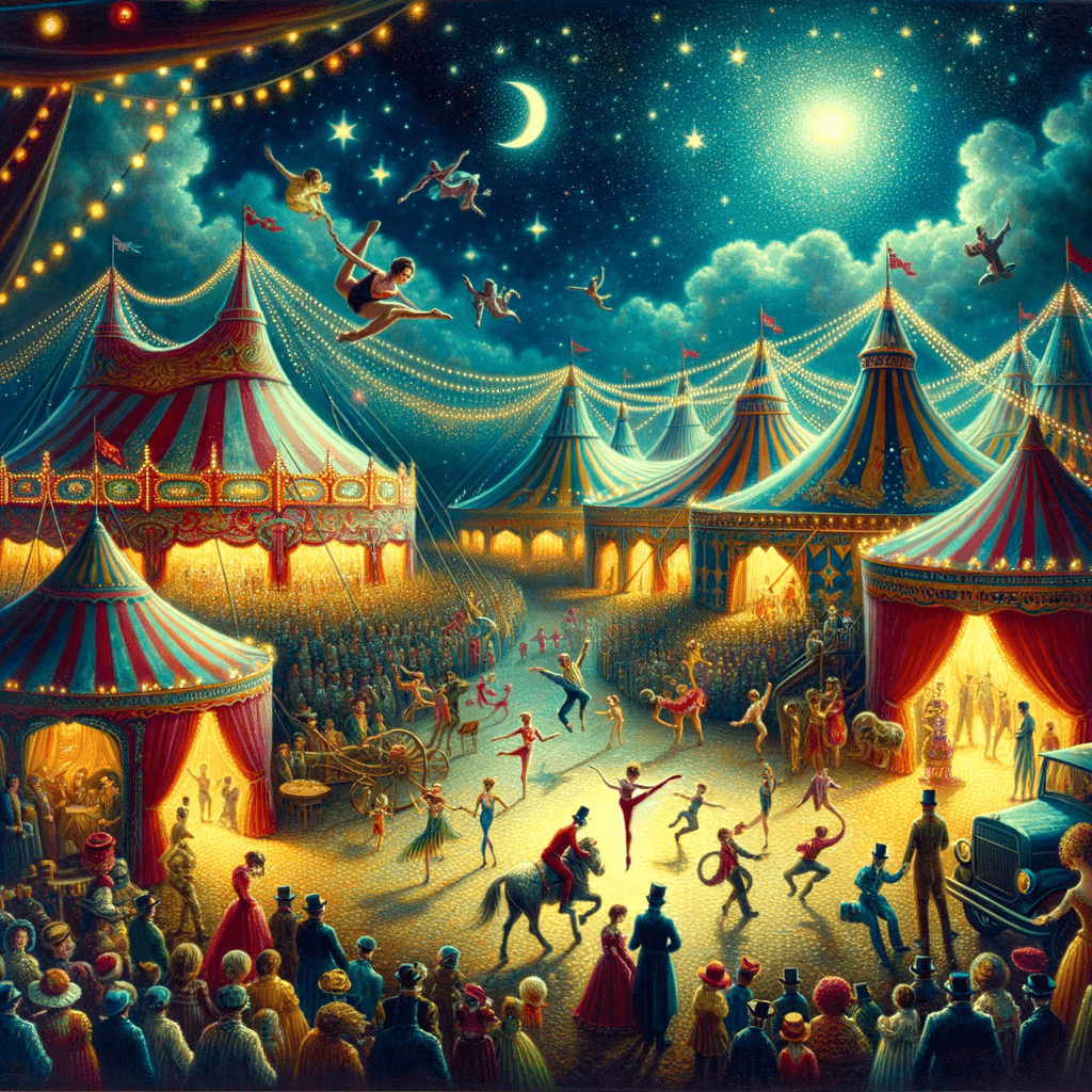 Midnight Circus Extravaganza Paint By Number