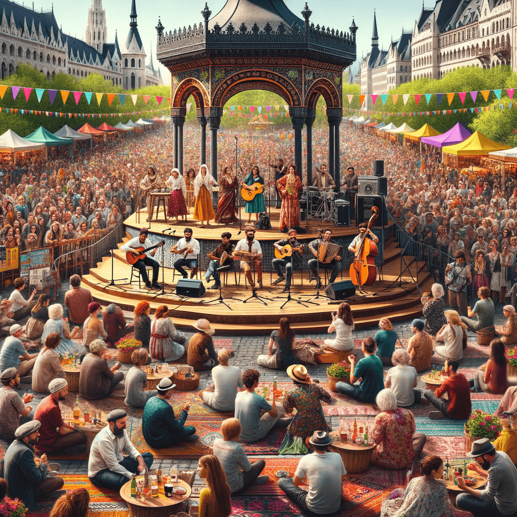 Budapest Spring Festival - Hungary Paint By Number