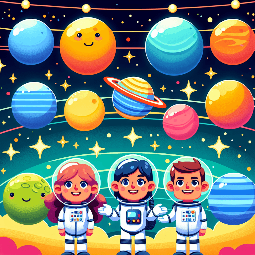 Solar System Journey Painting Number Kit