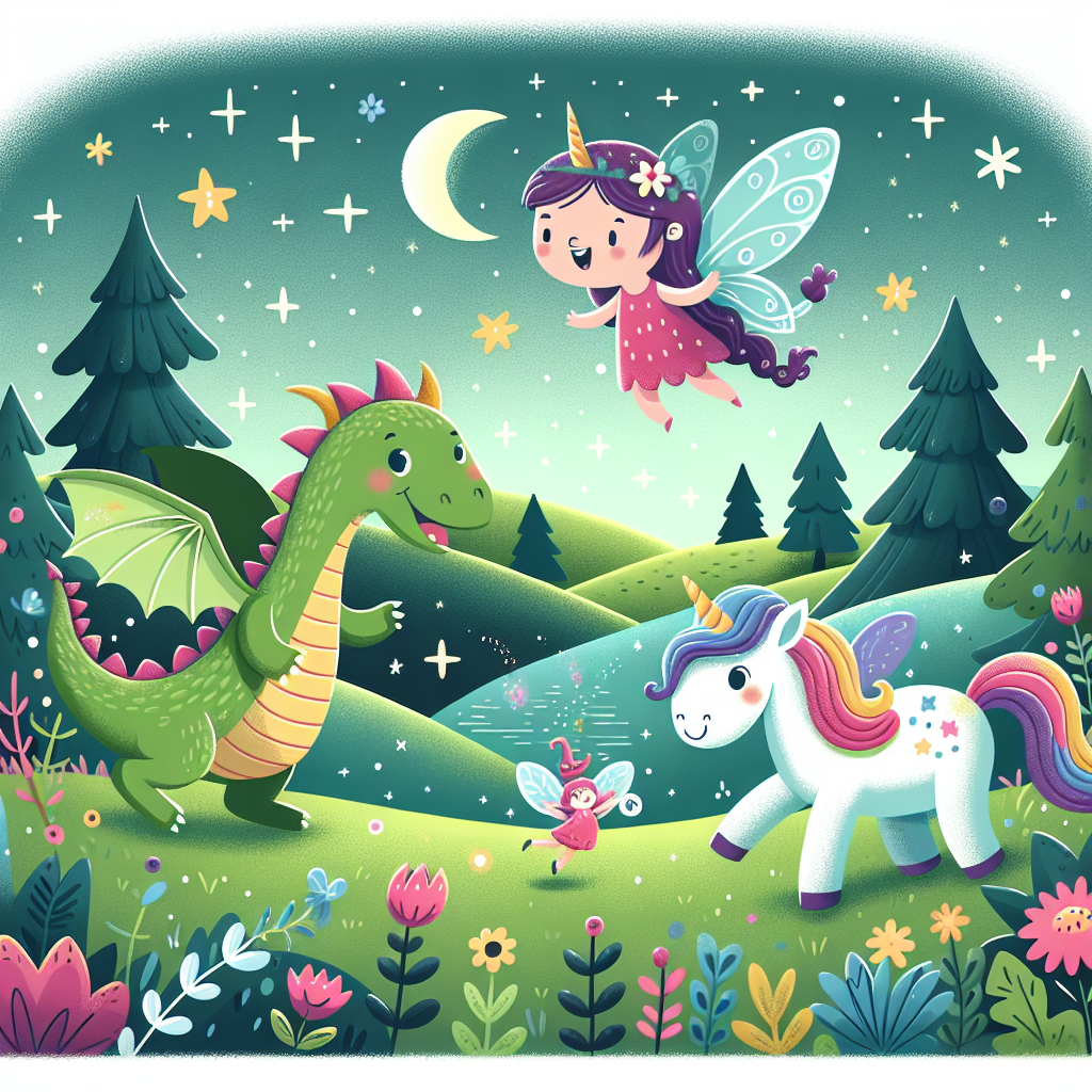 Charming Fairy Tale Creatures Paint By Numbers Art