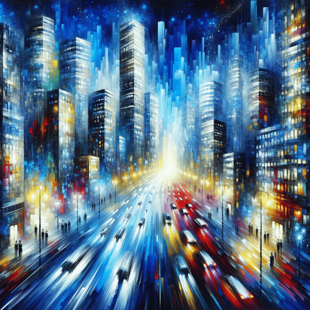 Dynamic Urban Vibes Paint By Number